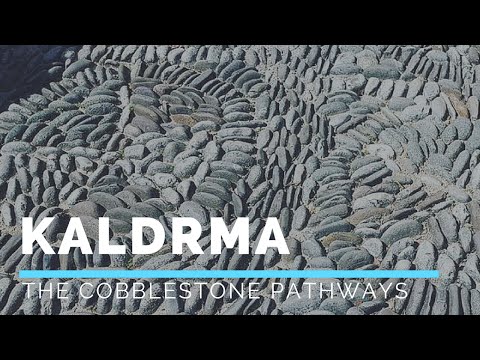 Kaldrma, the cobblestone pathways in Mostar, Bosnia and Herzegovina