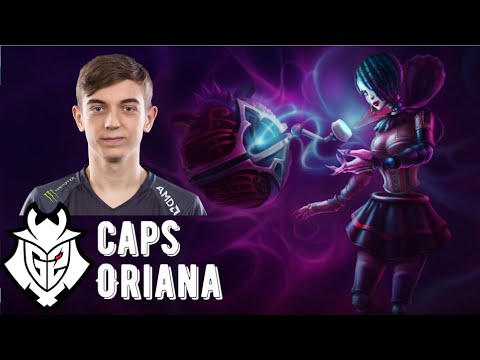 G2 Caps picks Oriana vs Qiyana - Midlane Matchup