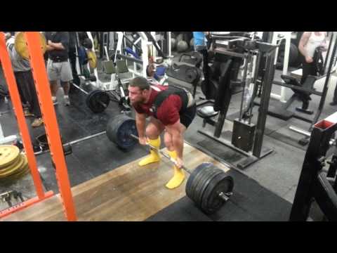 360kg deadlift. Biggest pull since bicep tear