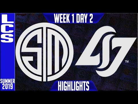 TSM vs CLG Highlights | LCS Summer 2019 Week 1 Day 2 | Team Solomid vs Counter Logic Gaming