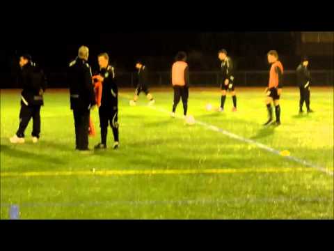 JEFF OFORI AT TRAINING WITH HIS TEAM BAGARMOSSEN KÄRRTORP BK
