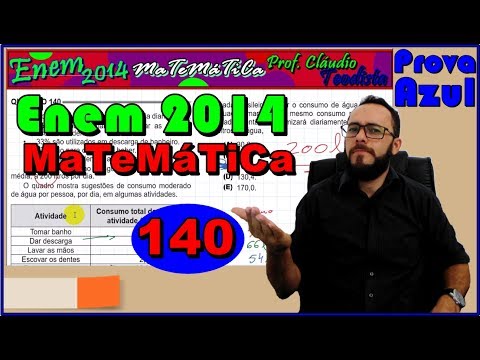 Enem 2014 -  Questão 140 - Prova azul  de Matemática (porcentagem)