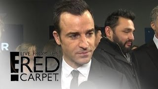 Justin Theroux on Valentine's Day With Jennifer Aniston | Live from the Red Carpet | E! News