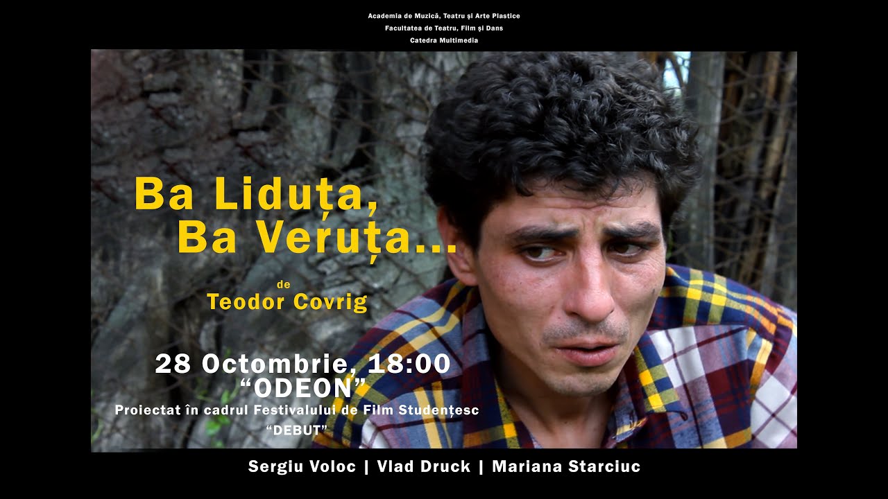 Segiu Voloc, Vlad Druck și Mariana Starciuc în filmul "Ba Lidutsa, Ba Verutsa"