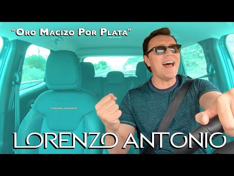 Lorenzo Antonio Carpool Karaoke - "Oro Macizo Por Plata"