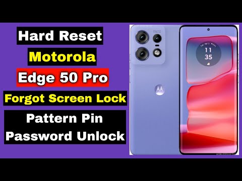 Hard Reset Motorola Edge 50 Pro | Motorola Edge 50 Pro Pattern Pin Password Fingerprint Unlock