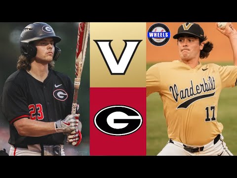 #17 Vanderbilt vs #19 Georgia Highlights | 2024 College Baseball Highlights
