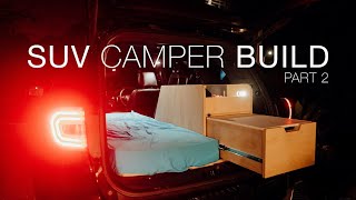 4WD Campervan Build | Part 2 | Drawer System | Camper Conversion