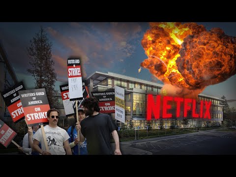How the Writers Strike could End Netflix!