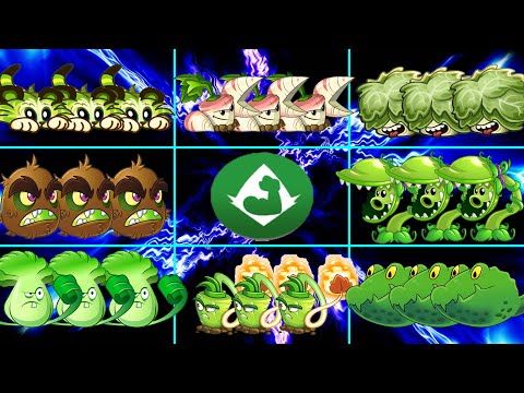 8 Super Plants From Enforce-Mint Family! Who Is The Best? PvZ 2 Battlez -  Plants vs Zombies 2