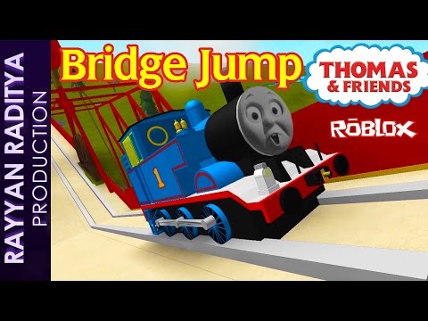 Thomas and Friends - The Great Race | Thomas Bridge Jump Roblox Remake