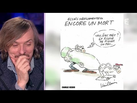 Les dessins 23 janvier 2016 On n'est pas couché #ONPC