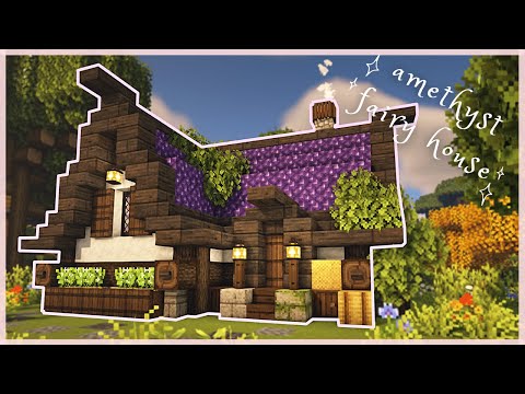 EPIC Amethyst House Build - Minecraft Tutorial!