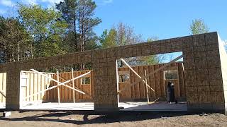 Menards Garage (24' x 48') Kit: Framing (Part V)