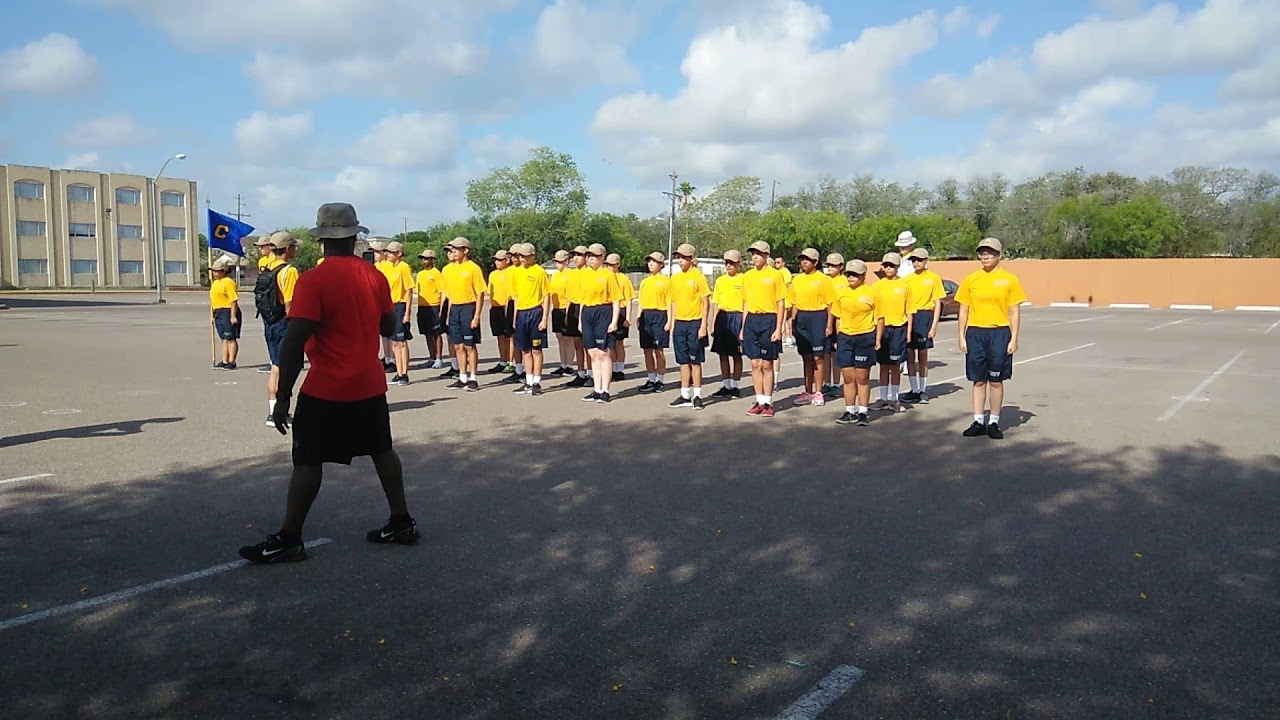 Basic Leadership Training @ Kingsville (Graduation Assistant) Marching of the Area 10 Drill Card