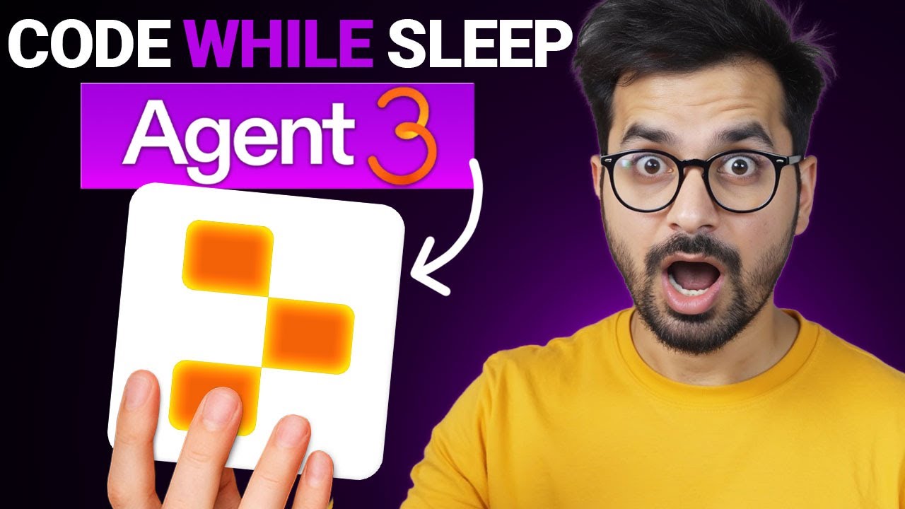 Agent 3: Replit's New AI Coding Agent Builds Full Stack Apps While You Sleep @replit 