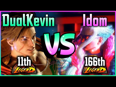 SF6 ✨ Dual Kevin (Luke) vs Idom (Manon) ✨ Street Fighter 6