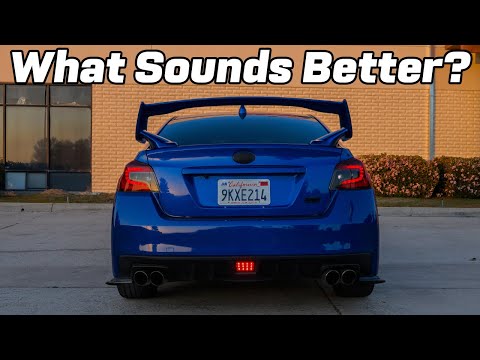 Subaru WRX STI: Catted vs. Catless Downpipe!