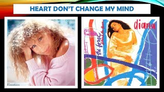 Barbra Streisand feat. Diana Ross: Heart Don&#39;t Change My Mind (D. Warren/R. Buchanan) with lyrics.