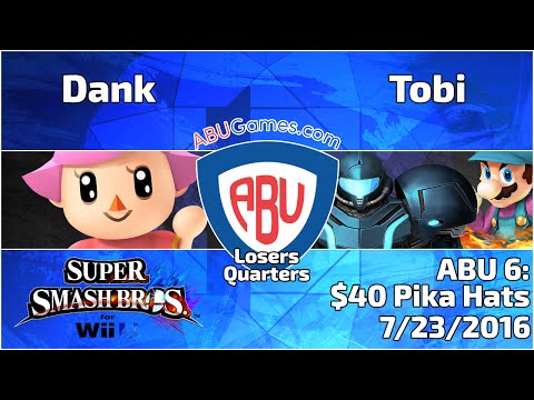 ABU Monthly 6: Dank (Villager) vs. Tobi (Samus, Mario) - Smash 4 Losers Quarters