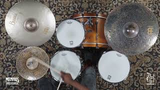 Video thumbnail for Meinl 18" Byzance Vintage Sand Thin Crash Cymbal - 1245g (B18SATC-1030922D) by Memphis Drum Shop