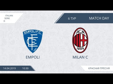AFL19. Italy. Serie D. Day 6. Empoli - Milan C