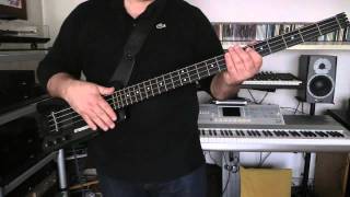 Bass Cover - Howard Jones - Automation - with Steinberger XL2 bass