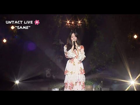 SAME : My Secret Romance OST..SongJiEun @ UNTACT LIVE BLOOM 🌼