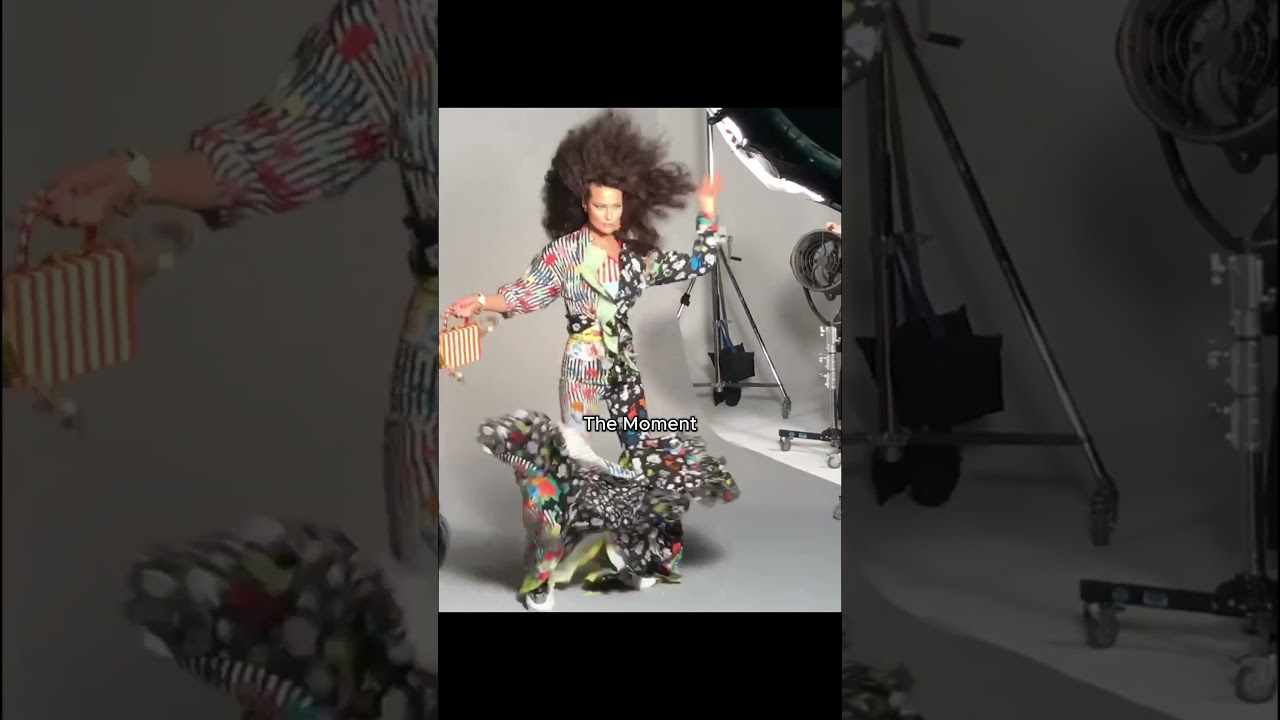 Shalom Harlow for the Versace Spring 2019 campaign shoot #shorts