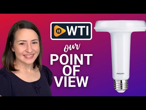Philips SlimStyle 9.5W BR30 LED Soft white Dimmable Bulb - 65w equivalent - WTI product video review
