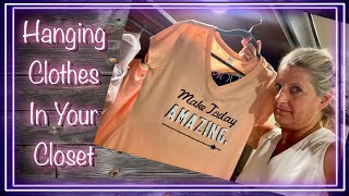 RV Organization - How I Hang Our Clothes to MAXIMIZE The Space