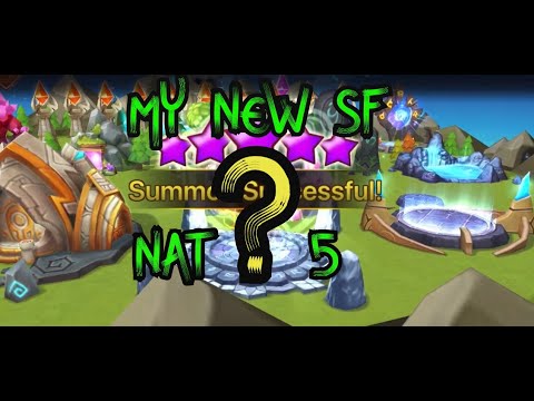 SUMMONERS WAR / MY FIRST STREET FIGHTER NAT 5!! SUPER GOOD SUMMON SESSION