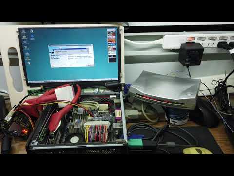 測試用數據機撥接,懷念的刺耳撥接聲音