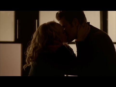 The Vampire Diaries: 8x14 - Stefan proposes to Caroline and kiss [HD]