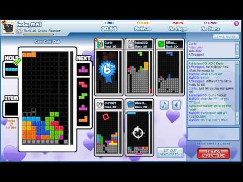 Tetris Friends - vs hacker