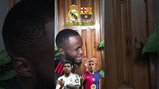 BRASILEIROS DO REAL MADRID VS BRASILEIROS DO BARCELONA