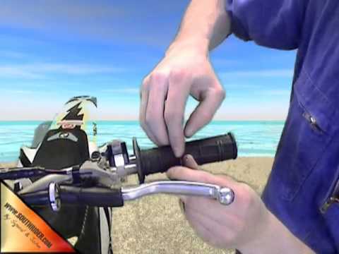 comment demonter guidon moto
