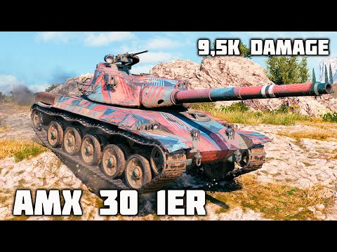 AMX 30 1er prototype WoT – 9Kills, 9,5K Damage