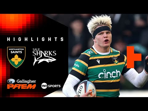 ATTACKING MASTERCLASS! 😮‍💨 | Northampton Saints vs Sale Sharks | Gallagher PREM Rugby Highlights