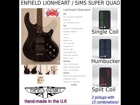 Enfield Lionheart Standard 4 pearl black. image 14