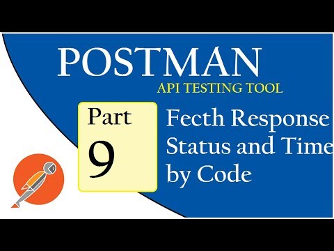 API Testing using Postman: How to Code in Postman | Fetch Status Code & Time Video