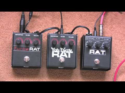 3 More Proco Rats - You Dirty Rat, Rat 2 and Turbo Rat
