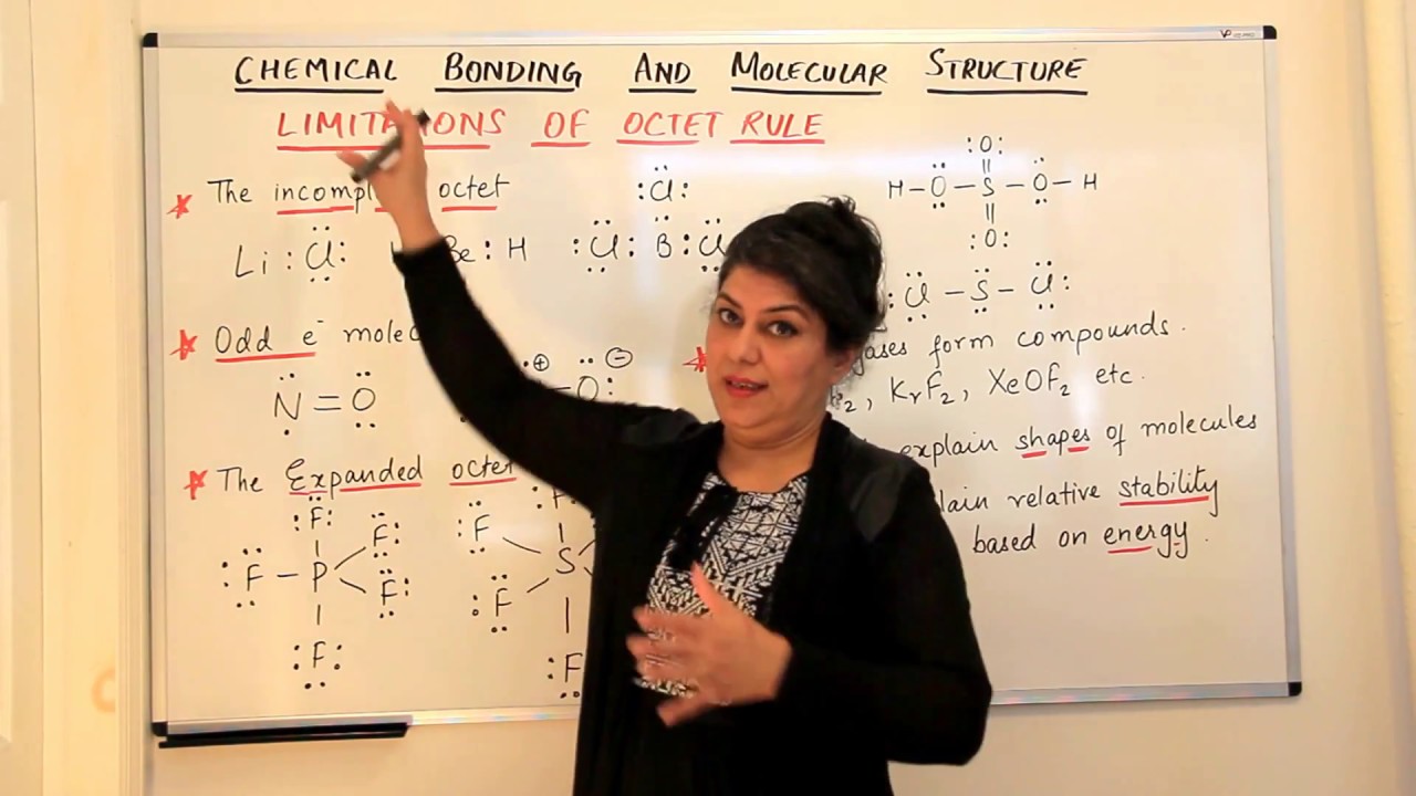 Limitations Of Octet Rule - Chemical Bonding And Molecular Structure (Part 4)