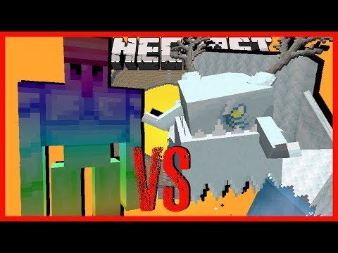 Minecraft - THE SPECTRITE GOLEM VS THE FROSTMAW & ALL THE OTHER MOWZIES MOBS
