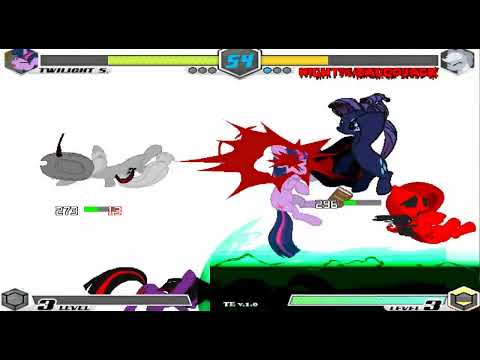 Fighting Is Magic #25 Twilight Sparkle & Evil Twilight [CD & PR] Vs FluyyerFoul,ZJack,&NRarity