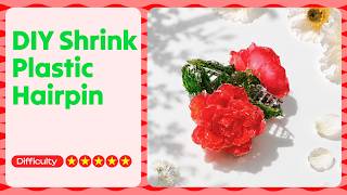 DIY Shrink Plastic Hairpin for Beginners | Easy Tutorial for Complete Beginners