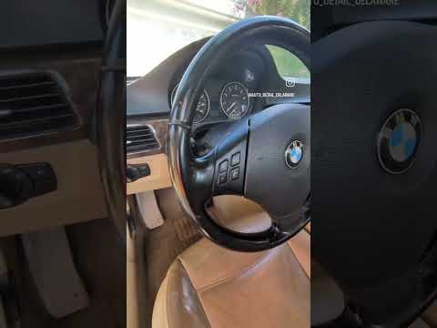Thumbnail for 2006 BMW 325i interior detail #bmw #autodetailing #detailing #cars #cleaning #asmr by BMW 325