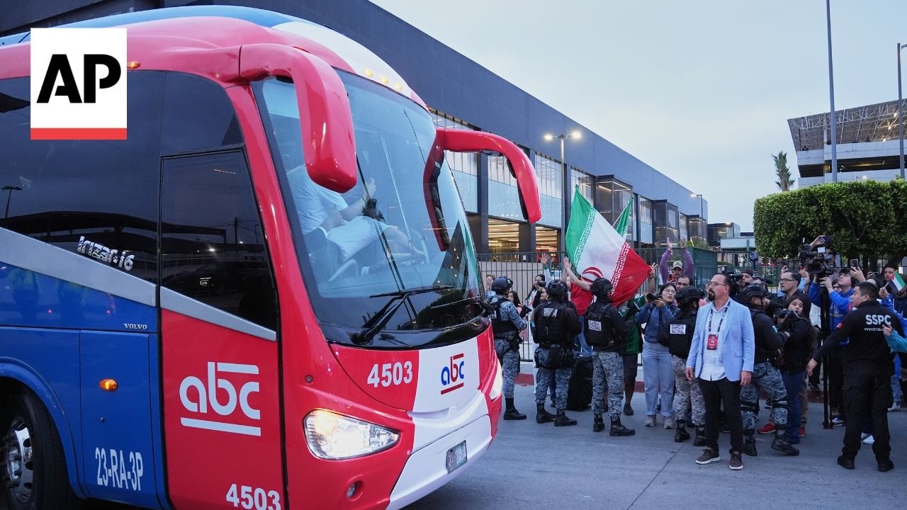 Video | Iran's soccer team arrives in Mexico for FIFA World Cup 2026