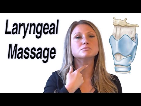 Laryngeal Massage & Myofascial Release for a Tight Throat (6 Exercises) #voicetherapy