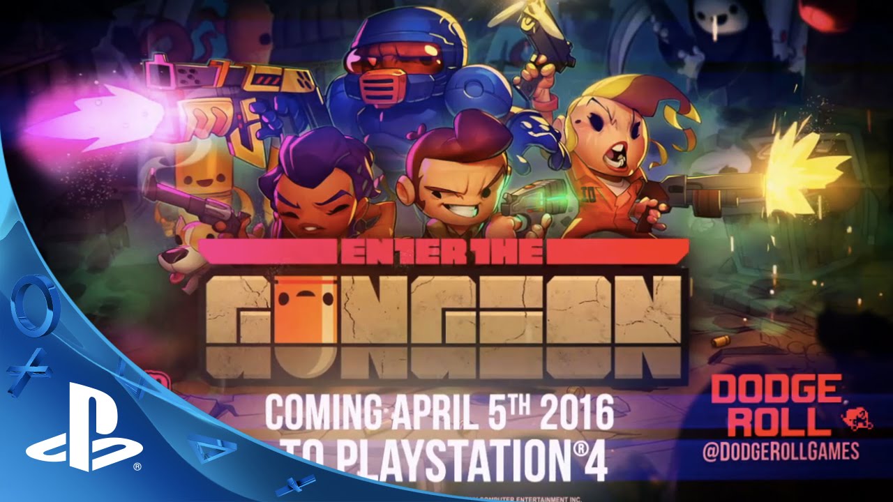 Enter the Gungeon Dodge-Rolls to PS4 April 5th